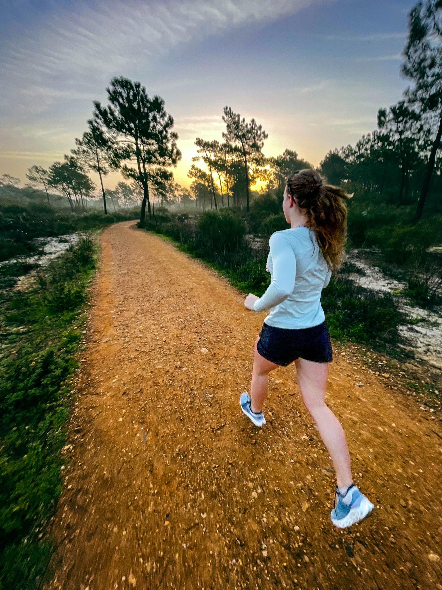 Training in the gorgeous Monte Gordo, Portugal